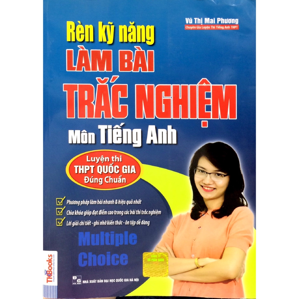 Sách - Rèn Kỹ Năng Làm Bài Trắc Nghiệm Môn Tiếng Anh MCFO8807