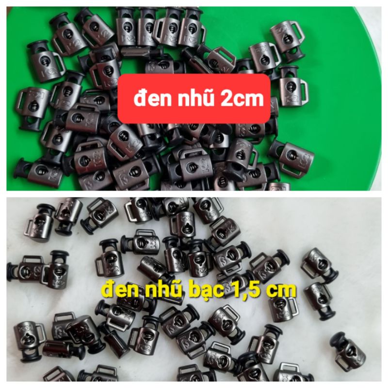 com bo 500 nút chặn nhựa