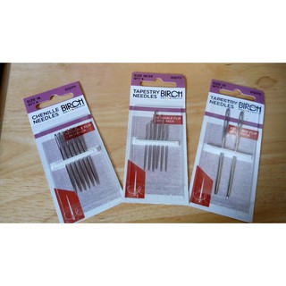 Set kim thêu Úc (chữ thập, ruy băng, len)