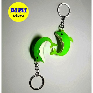 Móc khóa cá heo nhựa - BiMi store