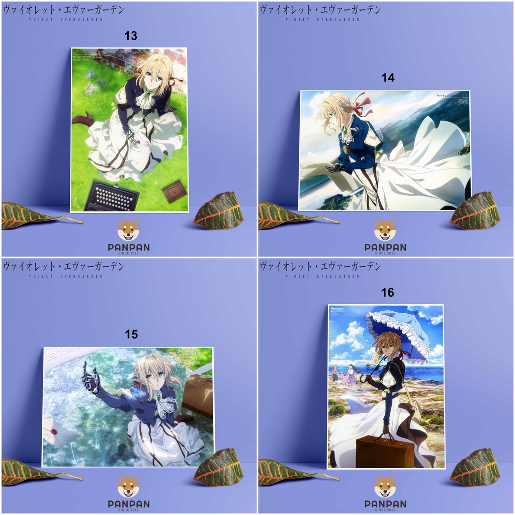 Postcard Cao Cấp - Poster Violet Evergarden (1)