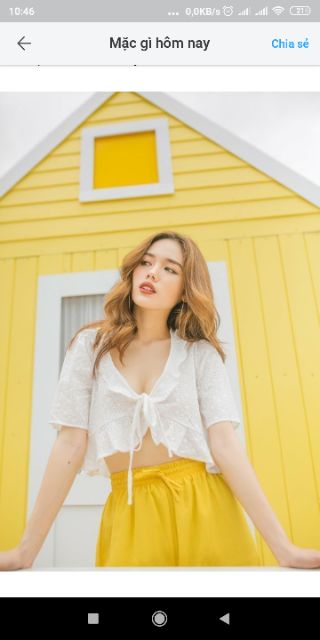 Quần đũi baggy xước hàn