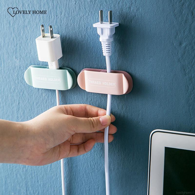 Set 4 kẹp giữ dây điện đa năng gắn tường tiện dụng