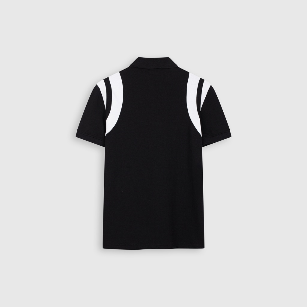 Áo thun POLO nam SEELU vải cá sấu Cotton, chống nhăn, thoáng mát - 2 sọc vai