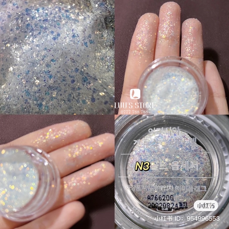 Nhũ Mắt Unleashia Glitter Dạng Gel 4g