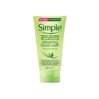 Sữa Rửa Mặt Dịu Nhẹ Cho Da Nhạy Cảm Simple Kind To Skin Refreshing Facial Wash 150ml