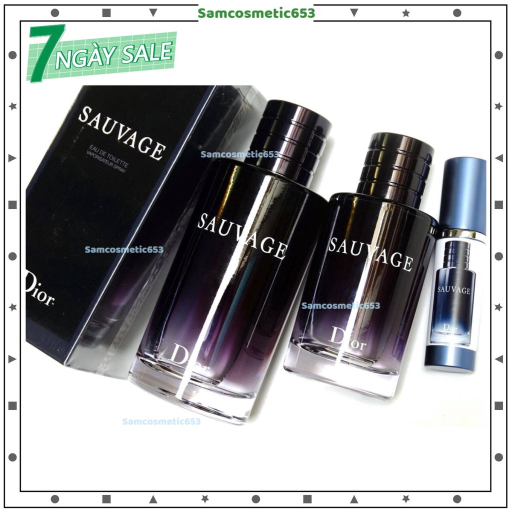 [Samcosmetic] Mẫu Thử Nước Hoa Dior Savage Edt 10ml