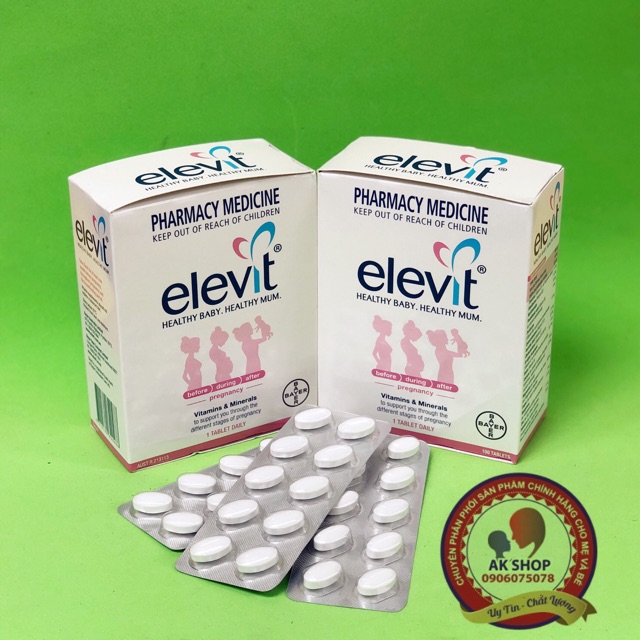 Vitamin tổng hợp elevit hàng Úc