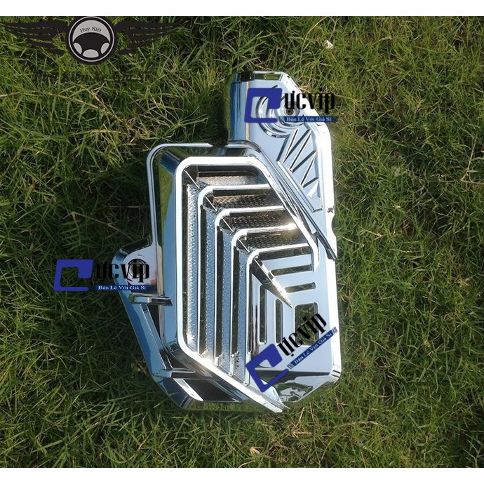 [Giá Siêu Rẻ] Ốp Quạt Gió SH 2020 Xi Mạ Crom 2691