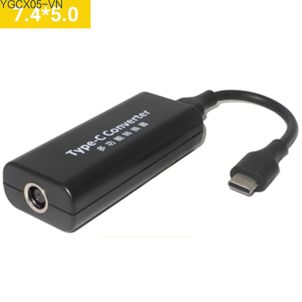 Dây Cáp Chuyển Đổi 45w Dc Sang Type C Usb Cho Laptop Lenovo / Hp | BigBuy360 - bigbuy360.vn