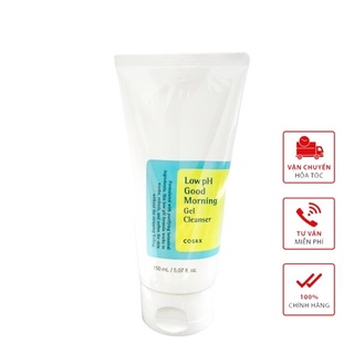 Sữa rửa mặt cosrx, gel rửa mặt cosrx low ph good morning 150ml giảm mụn dành cho da nhạy cảm