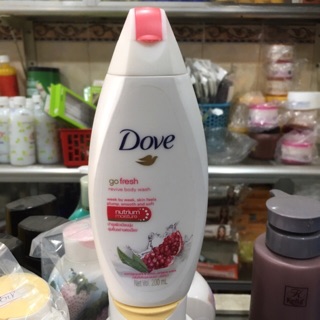Sữa Tắm Dưỡng Ẩm Dove GoFresh Revive Body Wash 200ml - Hương Lựu Và Cỏ Roi Chanh
