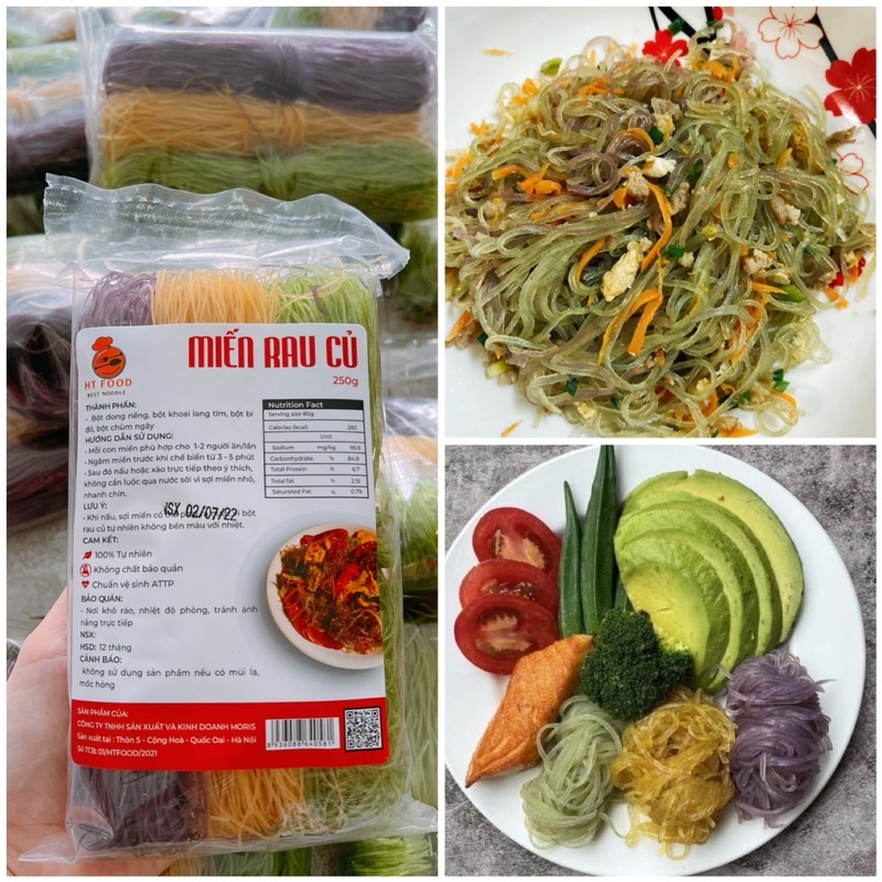 MIẾN RAU CỦ túi 250g