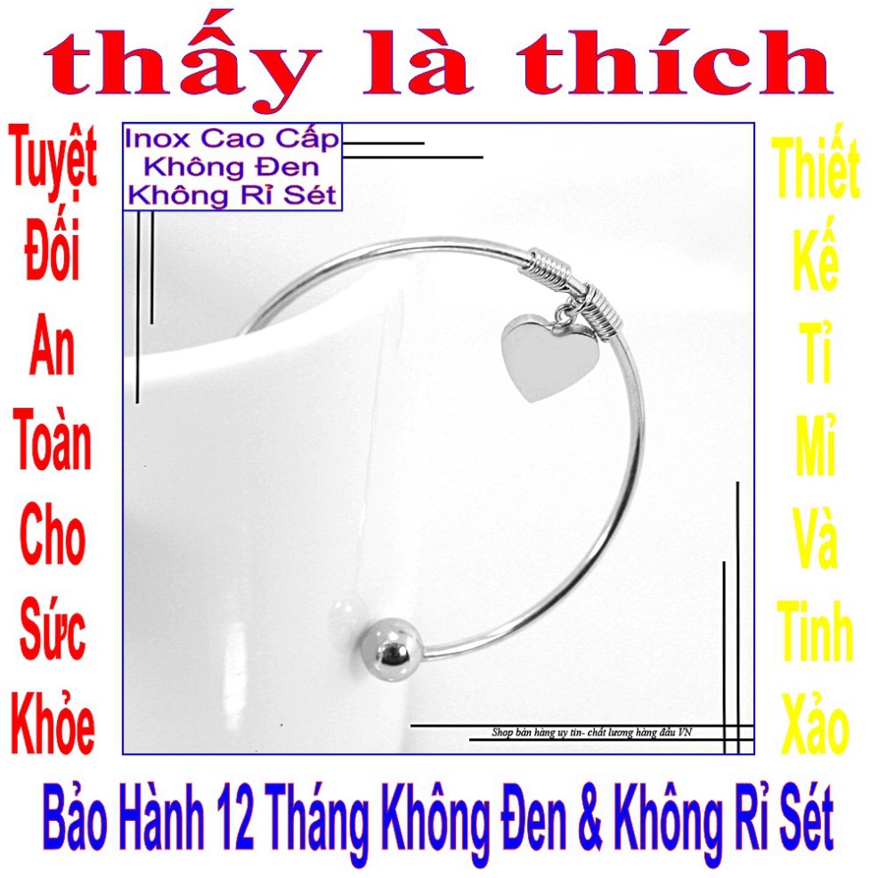 Vòng đeo chân cho bé gái - An toàn cho trẻ - Cam kết 1 đổi 1 nếu hoen , gỉ sét