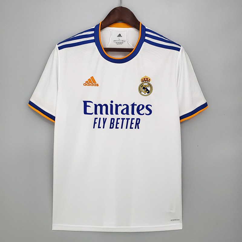 Áo Thun Bóng Đá Real Madrid 21-22 Size S-4XL