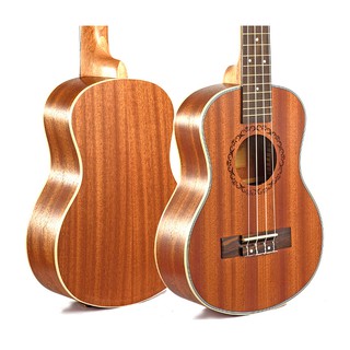 Ukulele soprano có viền gỗ đẹp