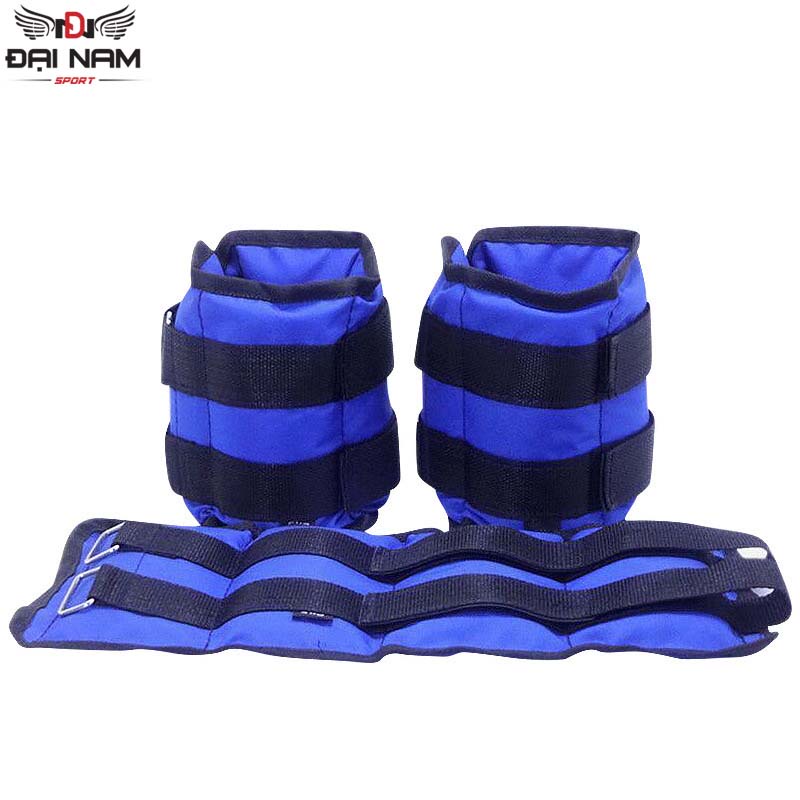 Bộ 2 Băng Tạ Cát 1kg  Đeo Chân Tay Hỗ Trợ Tập Chạy bộ,Hít Xà Cao Cấp Đại Nam Sport