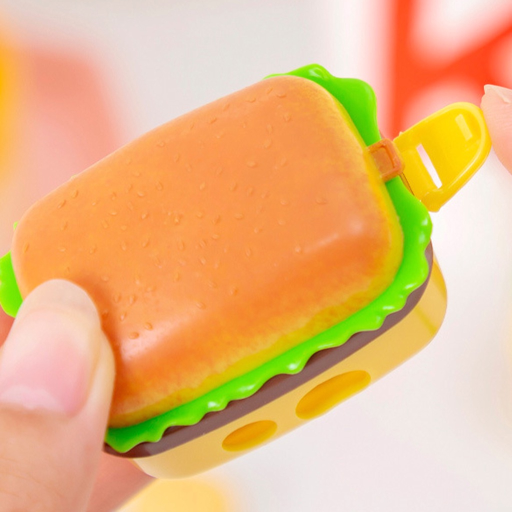 Gọt Bút Chì Hai Lỗ Hình Hamburger Sáng Tạo