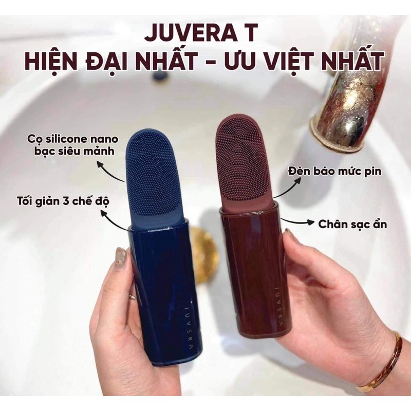 Máy rửa mặt Juvera T cải tiến mới nhất - Bảo hành chính hãng 1 năm | BigBuy360 - bigbuy360.vn