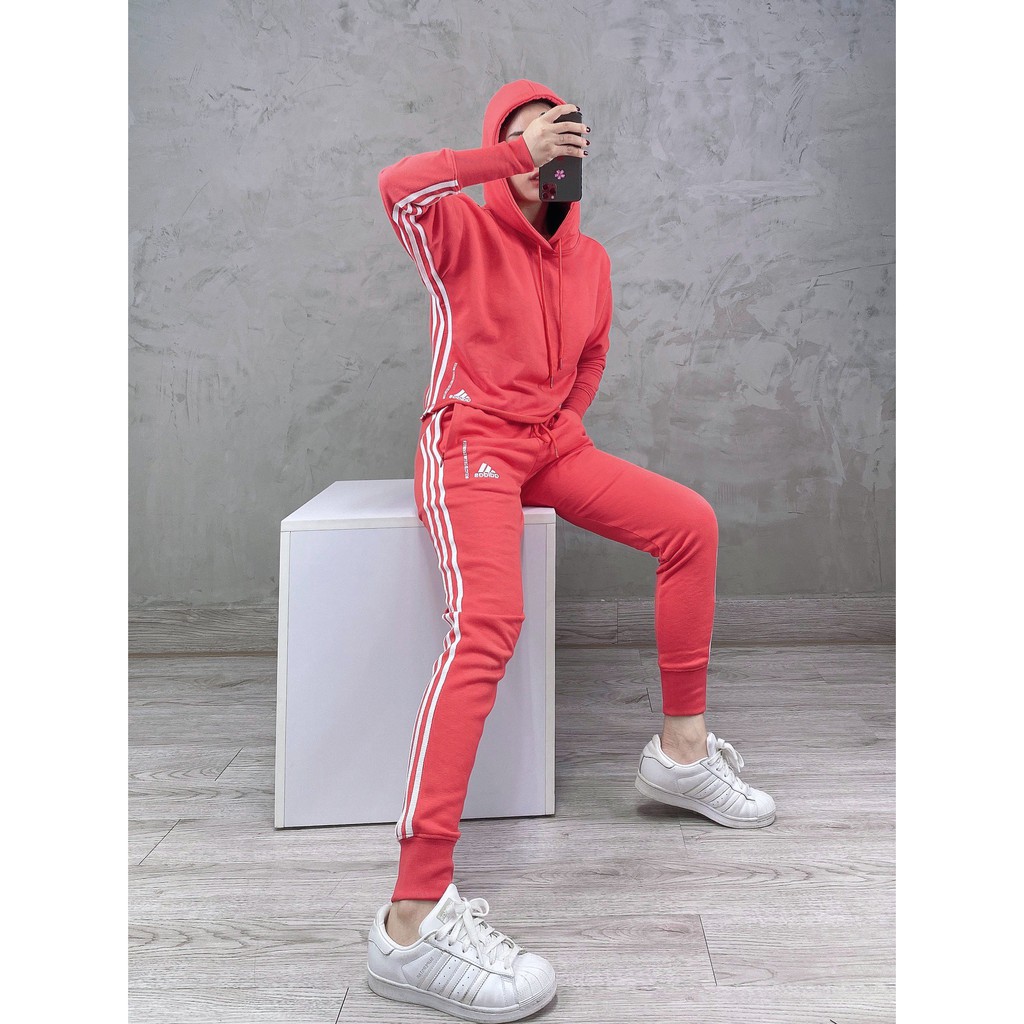 (HÀNG XUẤT XỊN) Quần Jogger das hồng 1771 JOGGER CORE PINK RECYCLE COTTON Made in Cambodia full tag code  SIZE S M L