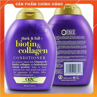 Dầu Xả Biotin Collagen 385ml