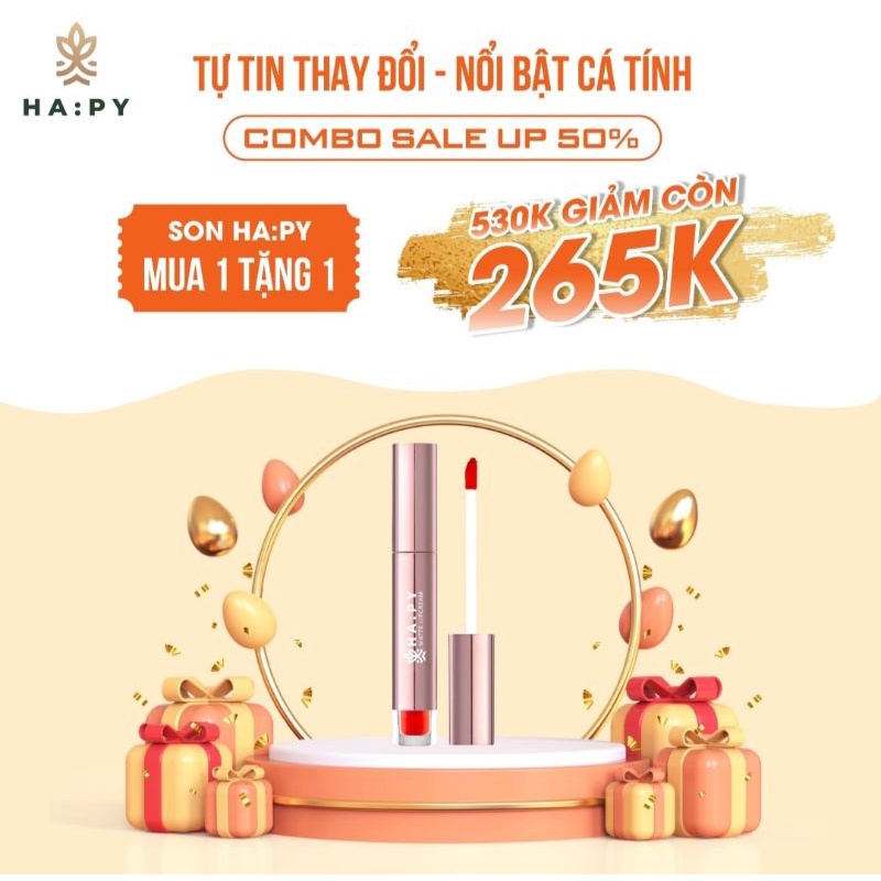 Son hapy siêu lỳ chính hãng (Chat với shop để chọn màu)