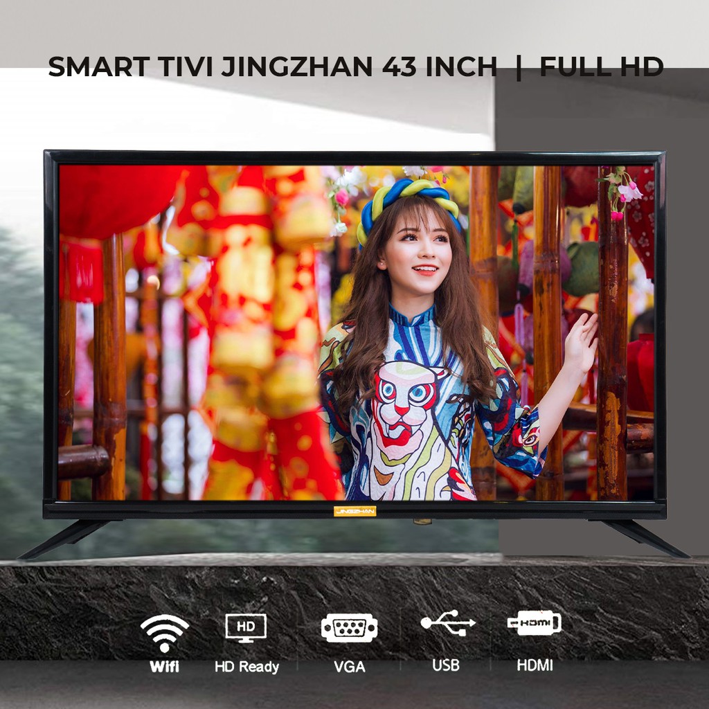 [Siêu rẻ]SẢN PHẨM MỚI TIVI HIỆU JINGZHAN 43 INCH HÌNH ẢNH SẮC NÉT HÀNG CHÍNH HÃNG BẢO HÀNH 1 NĂM