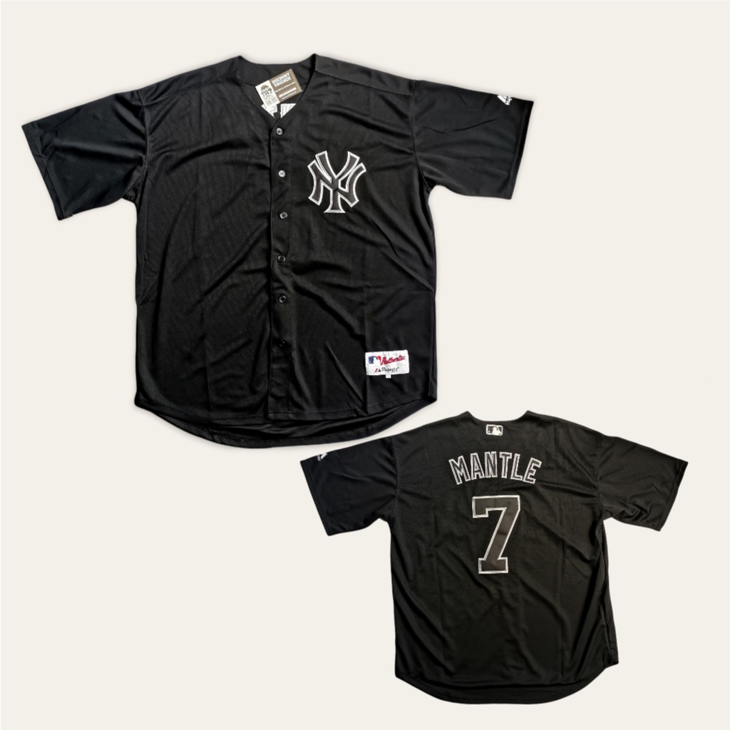 Áo bóng chày Mlb New york Ny Yankees jersey hiphop kpop Thun ba lỗ unisex nam nữ big over size thể thao gym Áo bóng rổ