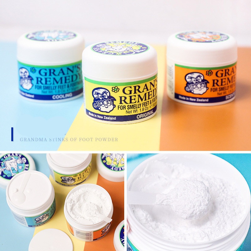 Bột Chăm Sóc Chân Làm Mát Khử Mùi Hôi Nhập Khẩu Từ Anh Mới Zealand