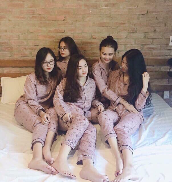 Bộ ngủ pijama tay dài quần dài | BigBuy360 - bigbuy360.vn