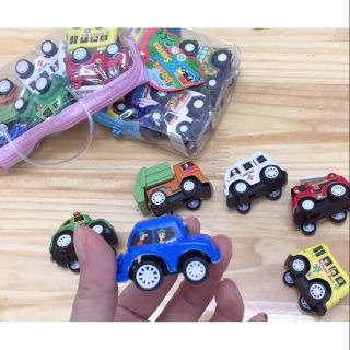 Set túi 6 oto mini siêu dễ thương