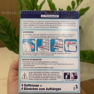 Túi thơm treo tủ quần áo Denkmit Đức