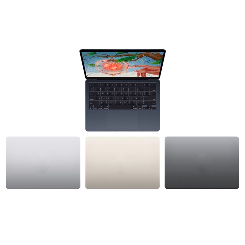 Combo dán Mac Air M2 15 inch JCPAL 3m 5 in1 cho Macbook Air/ Macbook Pro 13 inch m1/m2 tại Nguyễn Gia group