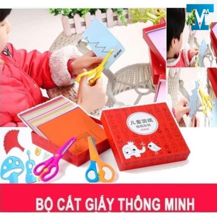 Bộ cắt giấy 240 tờ Tặng 2 kéo