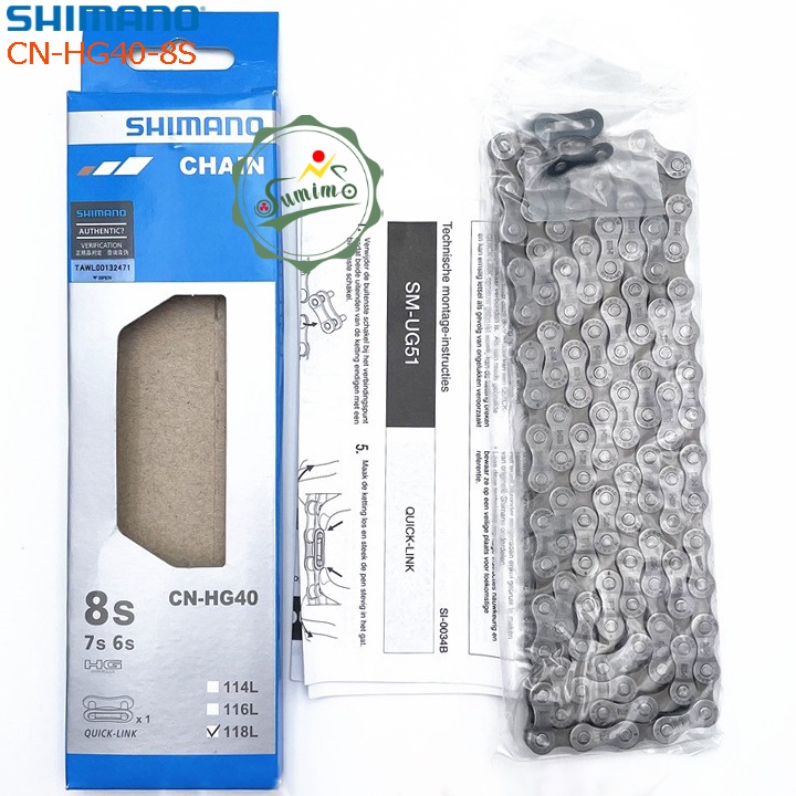 Sên xe đạp SHIMANO Taiwan full box chính hãng