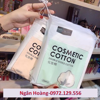 Bông tẩy trang maycreate bông tự nhiên 100%