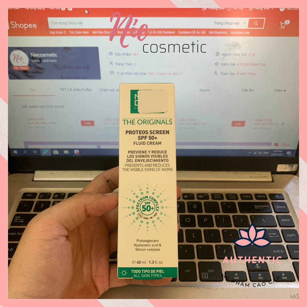 Kem chống nắng Ma.rti Der.m mỏng nhẹ không màu SPF 50+ PA + + + +