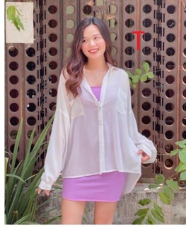 Đầm body tím 2 dây Chất bozip T.TM969