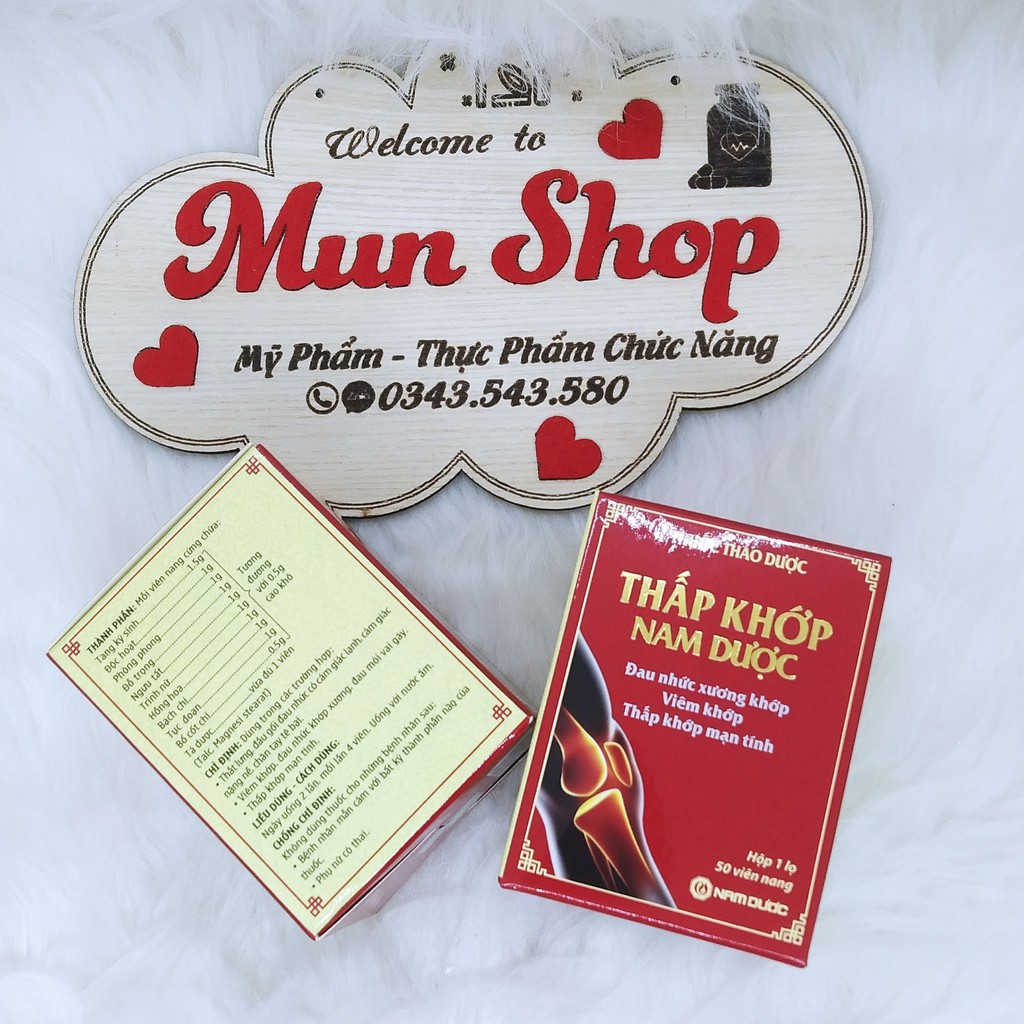 Thấp khớp NAM DƯỢC hộp 50 viên