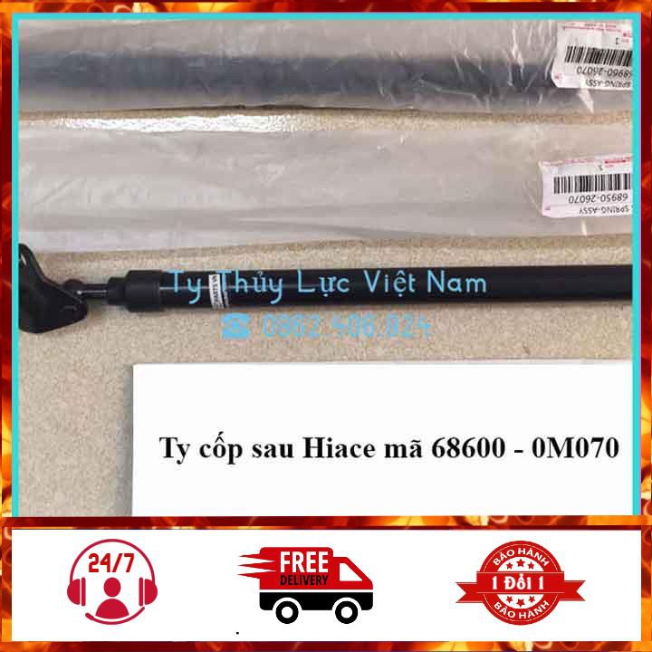 [Hiace] Bộ Ty Thủy Lực, Ben Hơi, Ty Cốp Sau Cho Xe Hiace Mã 68950-26070