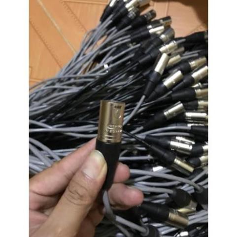 Dây canon đực cái hàng đẹp chuẩn hãng KIWI - dùng để kết nối các thiết bị âm thanh
