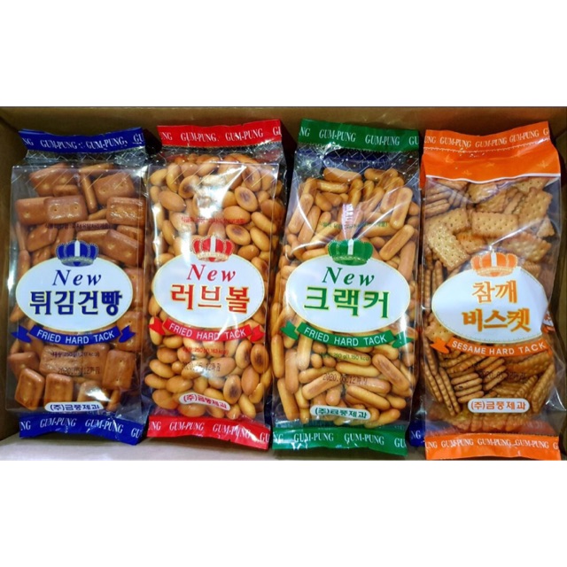 Bánh Quy Lúa Mạch Gumpung Hàn Quốc an toàn tốt cho sức khỏe