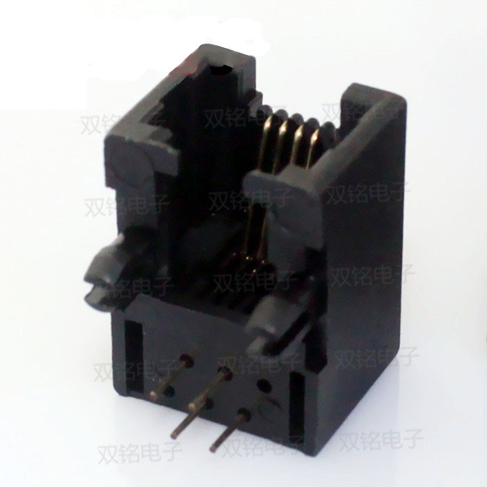 Đầu RJ11 âm hàn mạch 6P4C 5 con