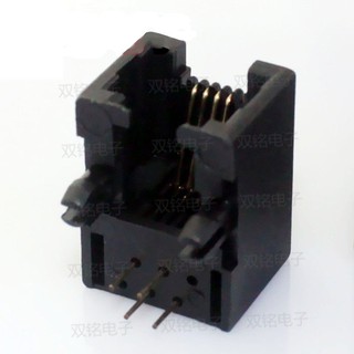 Đầu RJ11 âm hàn mạch 6P4C 5 con