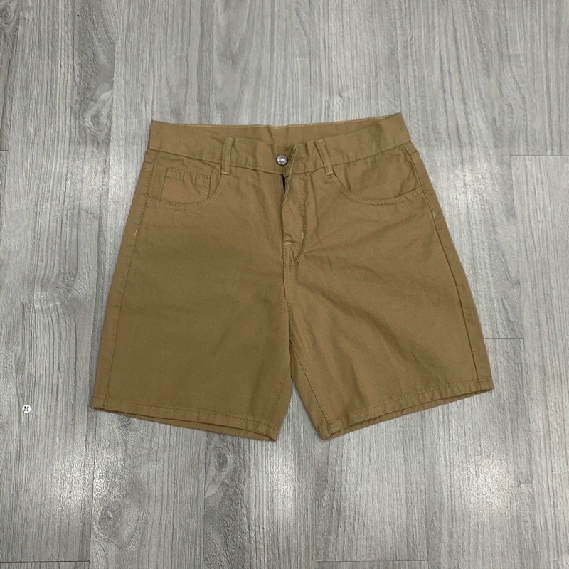 QUẦN SHORT KAKI NAM NỮ BASIC UNISEX QUẦN ĐÙI KAKI NGẮN 5 MÀU