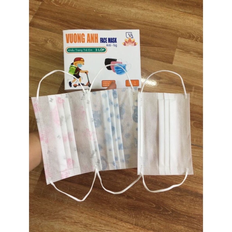 Khẩu trang y tế trẻ em 3 lớp hộp 50 chiếc