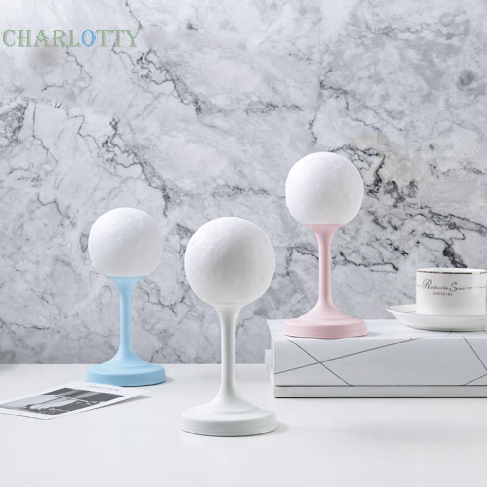 ❤HAPPY❤CHALED Moon Lamp USB Charging Colorful Atmosphere Night Light Reading Lamp