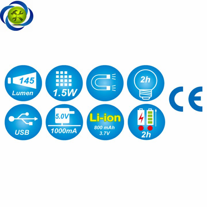 Đèn Led Sạc Kingtony 9TA28