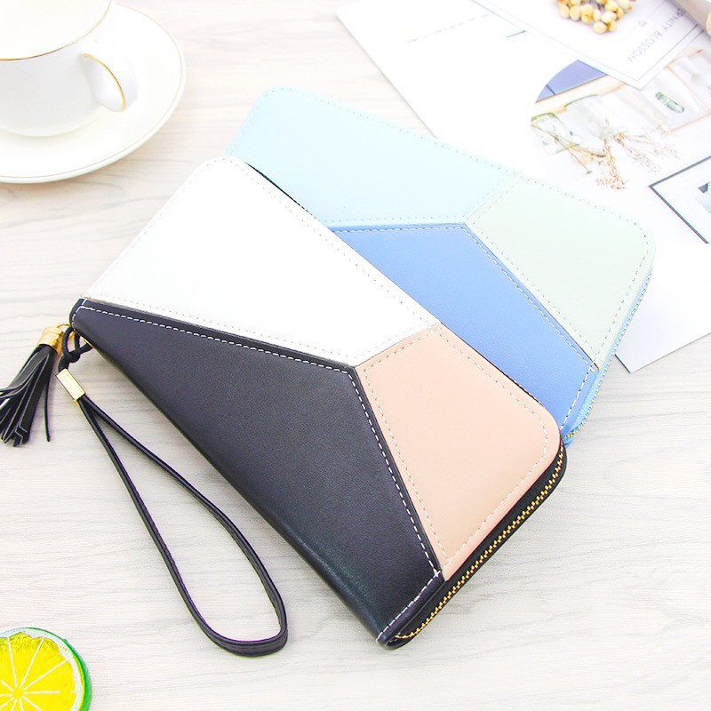 Ví nữ Vituni ví cầm tay mini cao cấp đẹp dáng dài VN17 | BigBuy360 - bigbuy360.vn