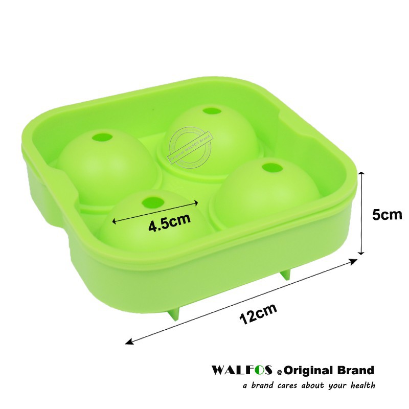 Chất liệu silicone khuôn làm đá viên Walfos gồm 5 màu tùy chọn
